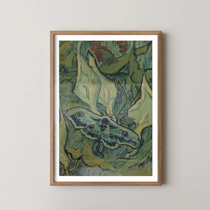 Emperor moth by Van Gogh (1889)