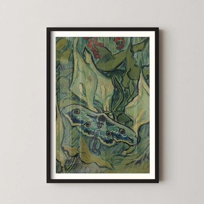 Emperor moth by Van Gogh (1889)