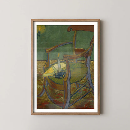 Gauguin’s Chair by Vincent Van Gogh (1888)