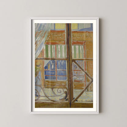 View of a butcher’s shop by Vincent Van Gogh