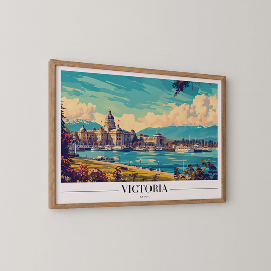 Victoria, Canada, City Print