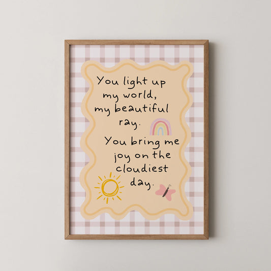 You are our joy - Nursery Prints